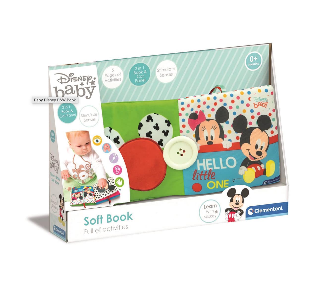 Baby Disney B&W Book